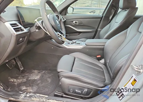 2026 B M W 3 Series 4D Sedan 330I xDrive Msport z USA, uszkodzony, nr VIN 3MW89CW05T8G09593